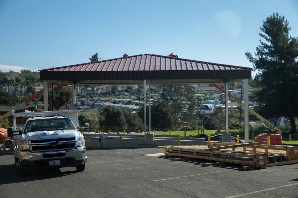 New additions to Fallbrook Naval Weapons Station gate