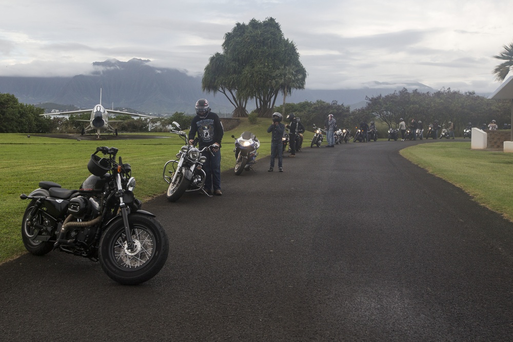 MCBH Sgt. Maj. has one last motorcycle ride with MMP