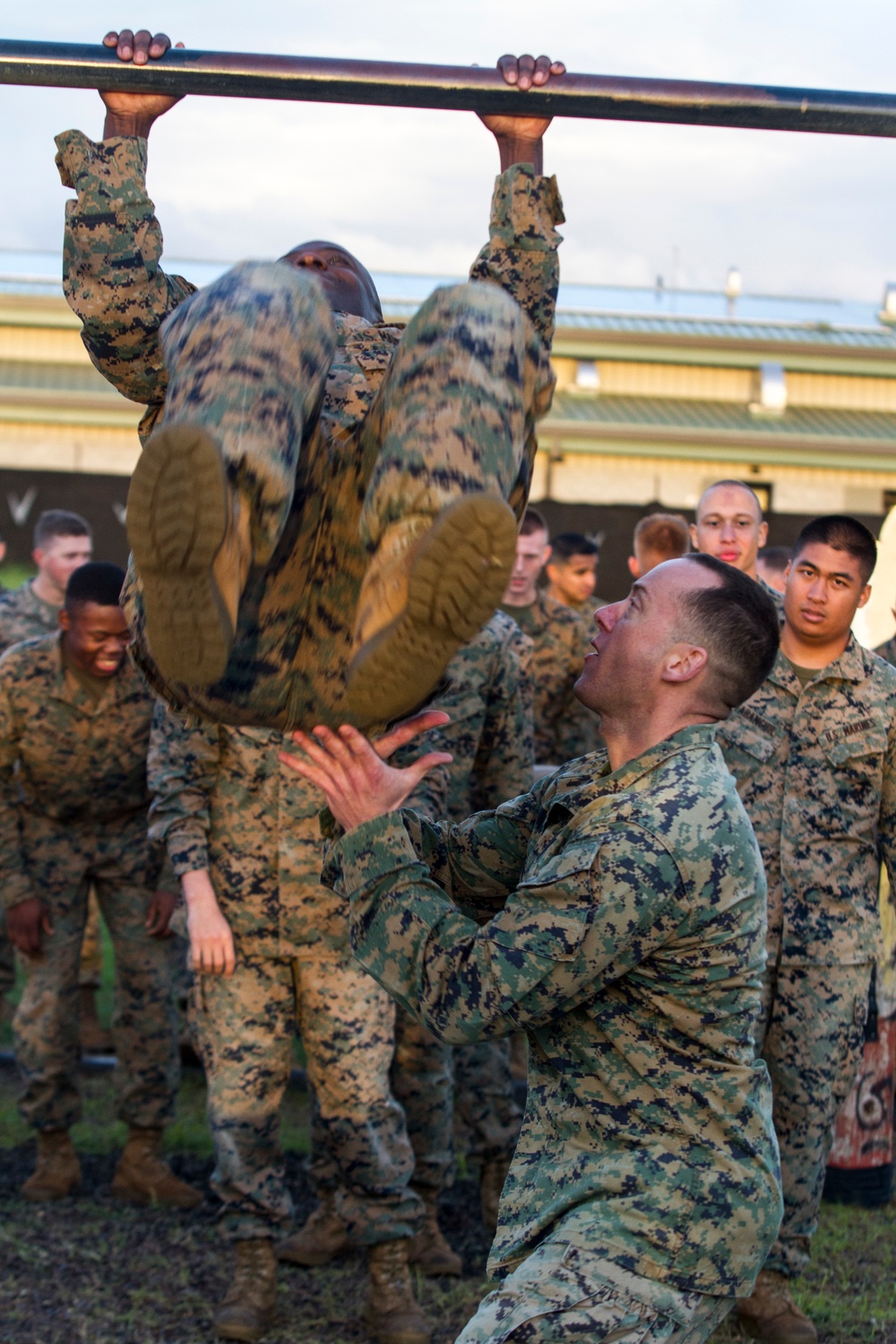 HQBN holds run-swim-run PT event, MCBH