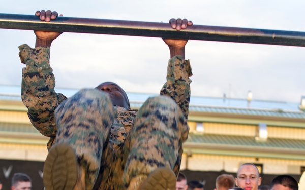 HQBN holds run-swim-run PT event, MCBH