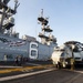 CH53E Super Stallion stands ready on the flight deck of the USS America (LHA 6)