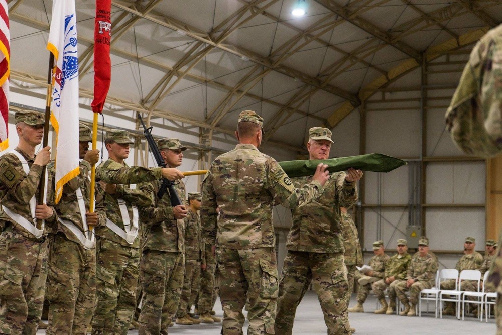 420th Engineer Brigade passes torch to 35th Engineer Brigade