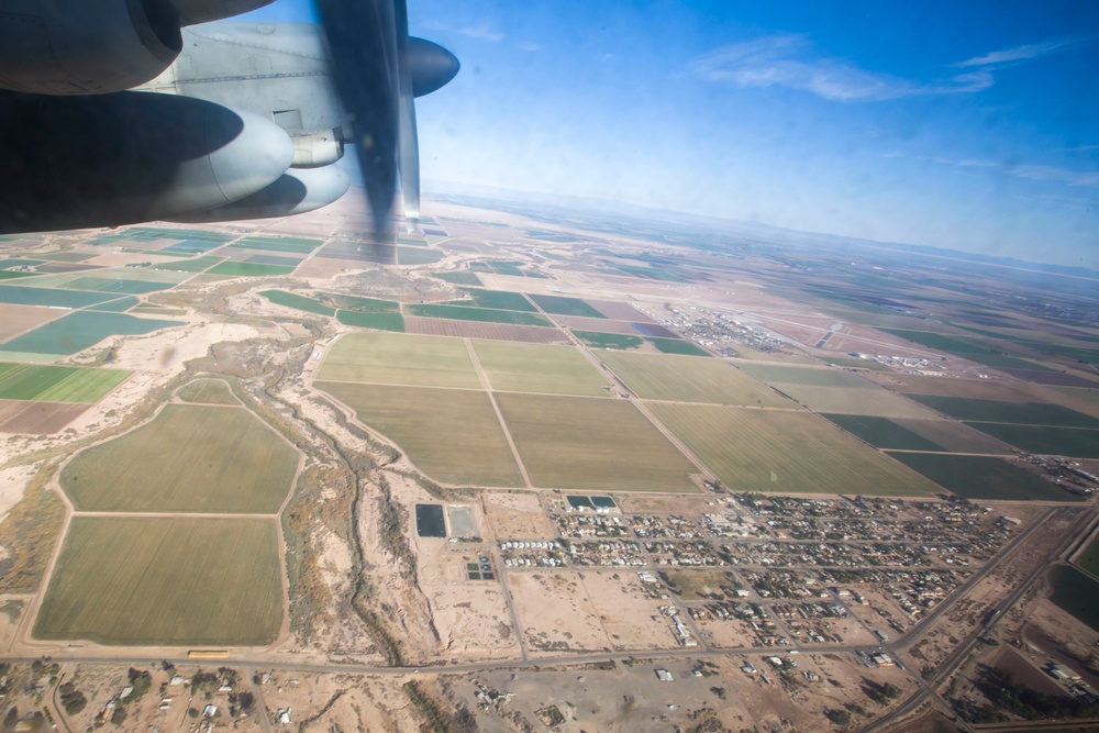 VMGR-152 departs El Centro