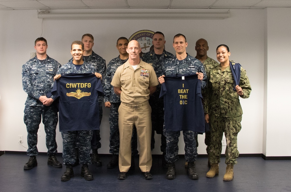 CIWT Fort Gordon Sailors Take On Physical Fitness Challenge