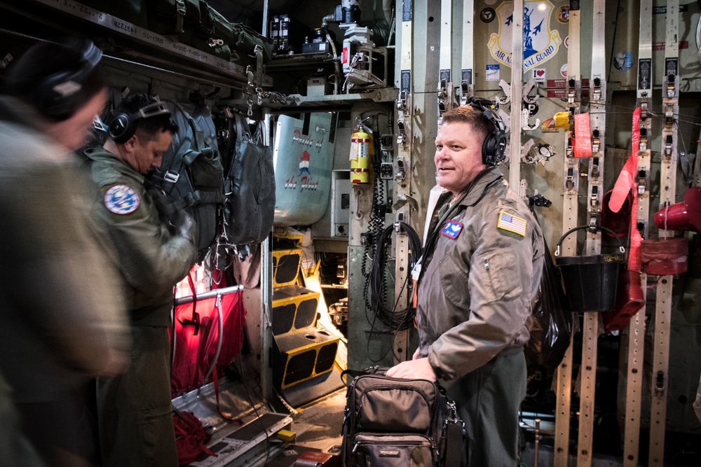 Col. James R. Camp takes final flight at 179th Airlift Wing