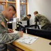 Soldier in-processing for Operation Reserve Care