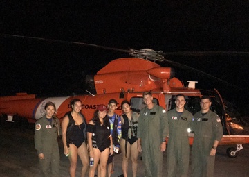Coast Guard, Puerto Rico Police, Good Samaritan rescue 5 stranded jet skiers just off Guayama, Puerto Rico