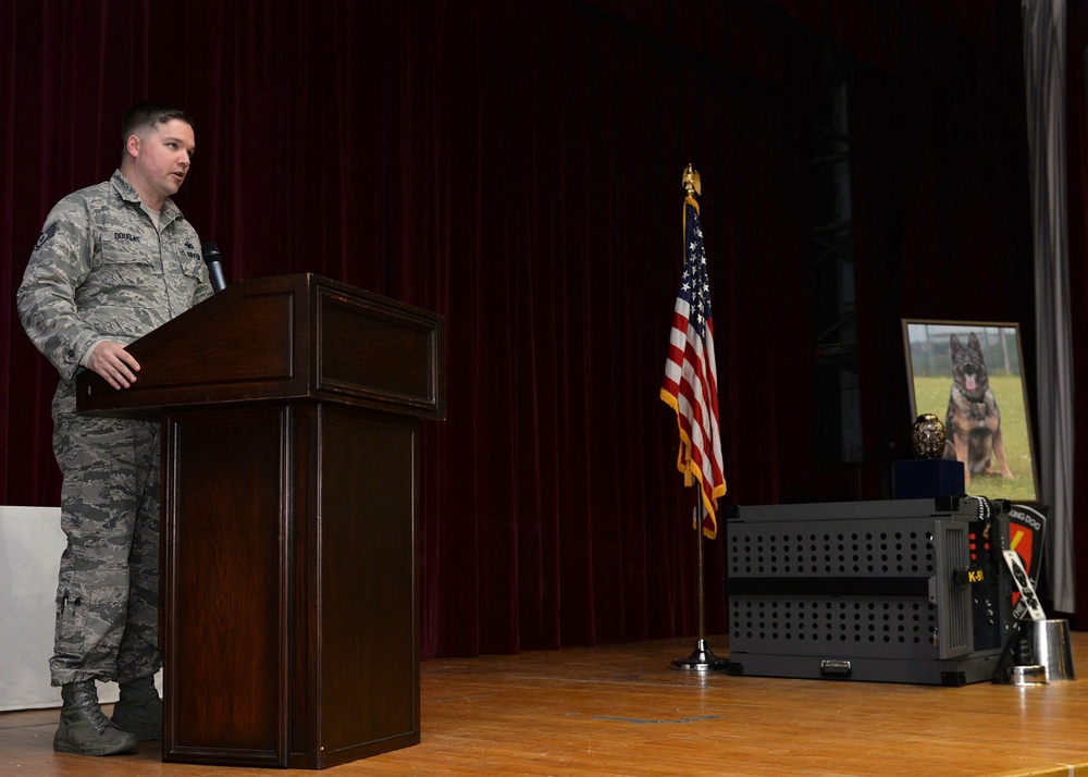 Team Mildenhall suffers loss of third MWD in 2017