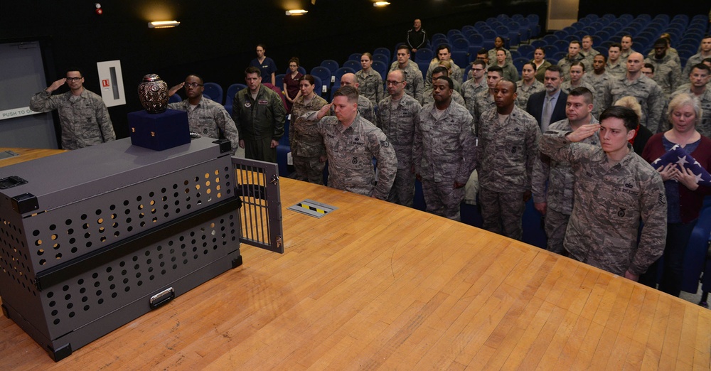 Team Mildenhall suffers loss of third MWD in 2017