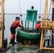 Coast Guard Aids to Navigation Team Cape May performs maintenance on buoys