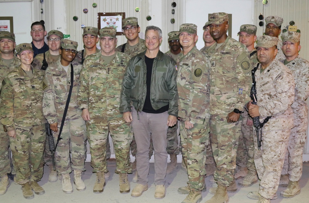 Gary Sinise Visits Baghdad