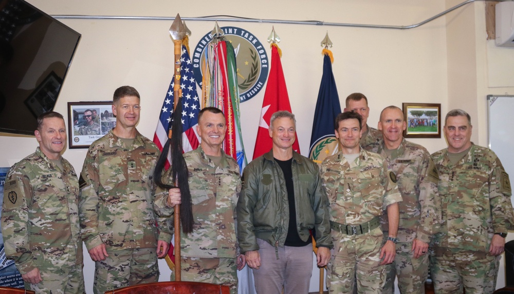 Gary Sinise Visits Baghdad