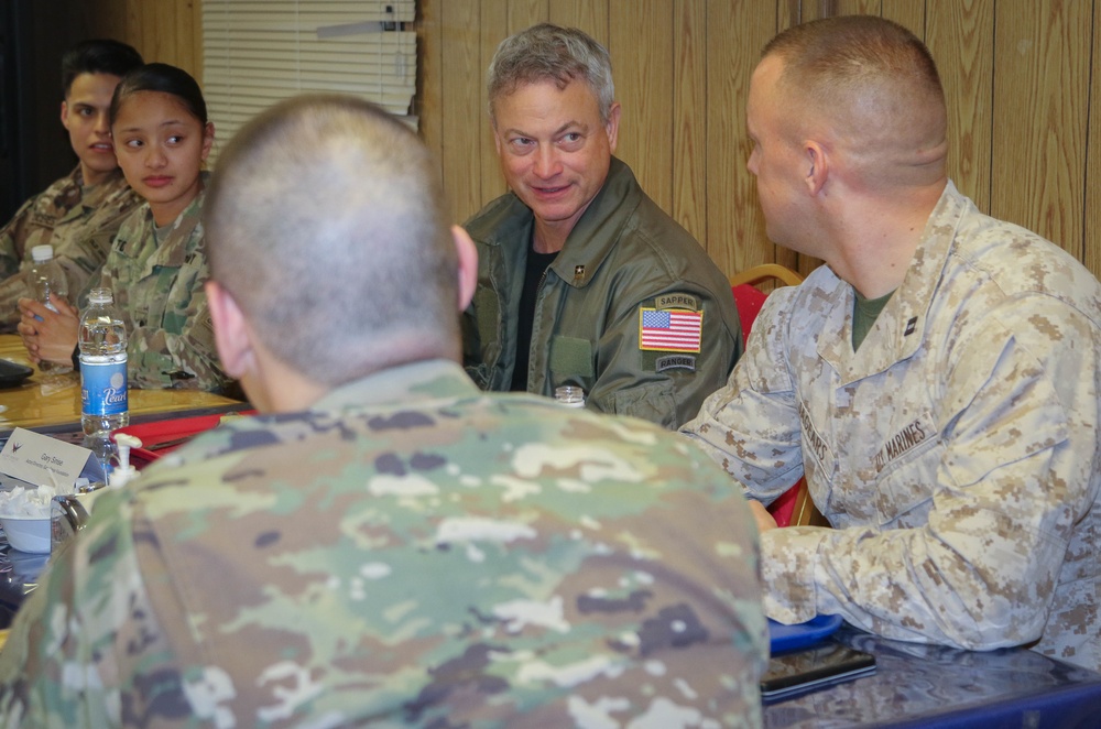 Gary Sinise Visits Baghdad