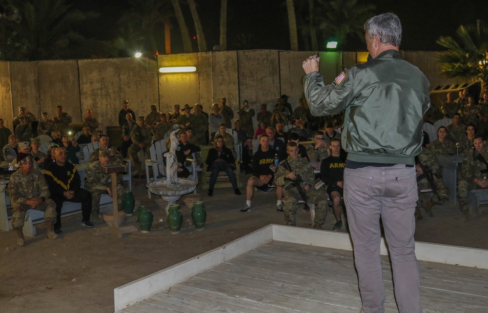 Gary Sinise Visits Baghdad