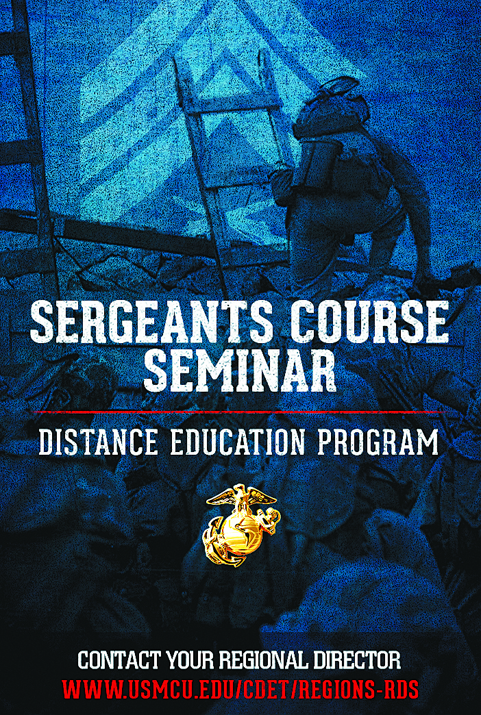 Sergeants Course Seminar completes pilot phase two