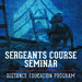 Sergeants Course Seminar completes pilot phase two