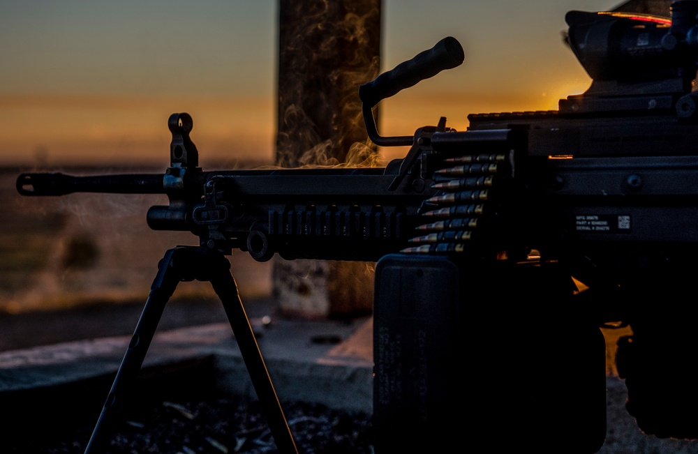 Day or Night 9th Security Forces Defenders Stay Sharp