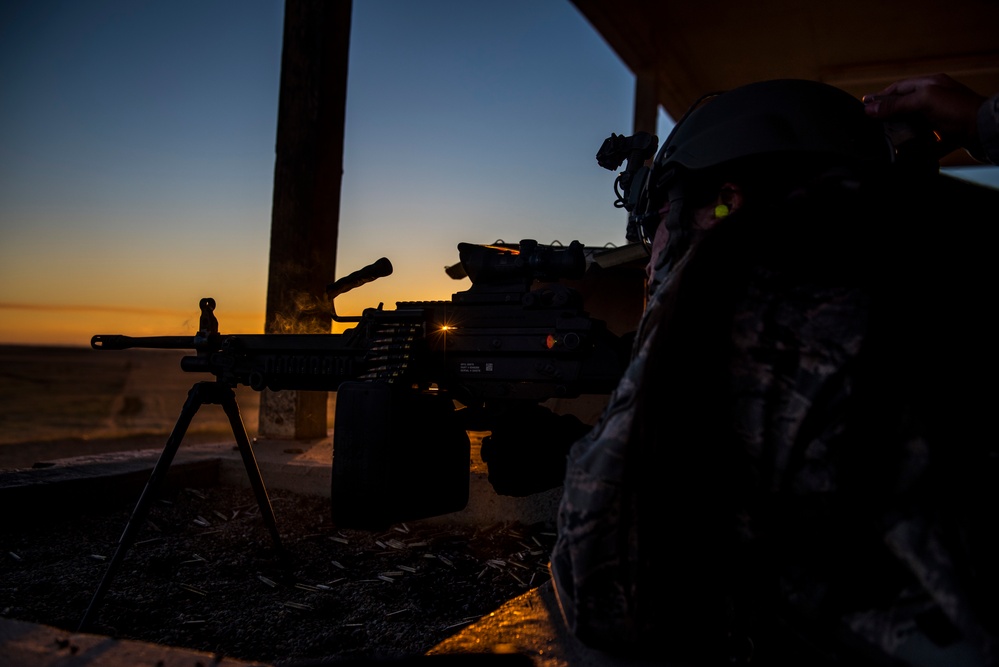 Day or Night 9th Security Forces Defenders Stay Sharp