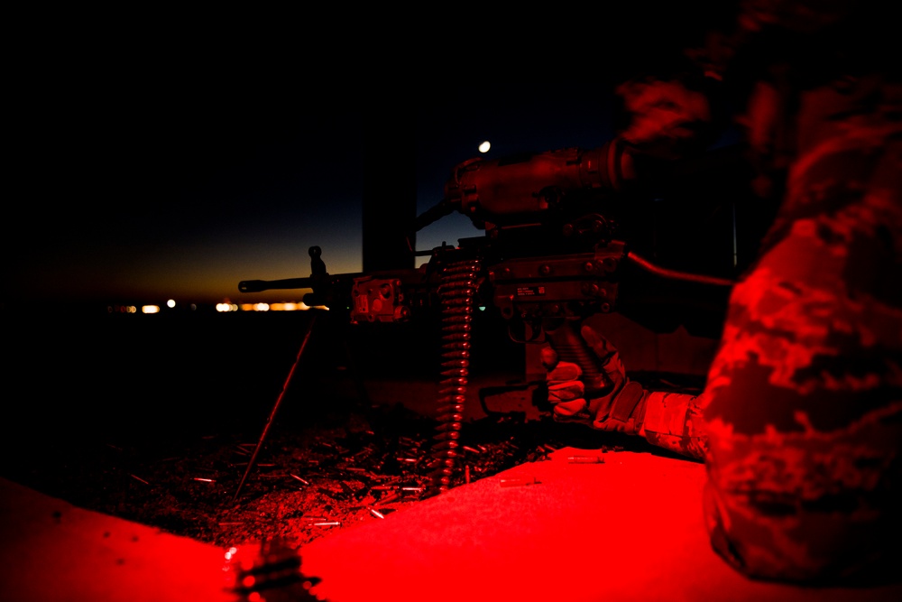 Day or Night 9th Security Forces Defenders Stay Sharp