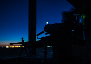Day or Night 9th Security Forces Defenders Stay Sharp
