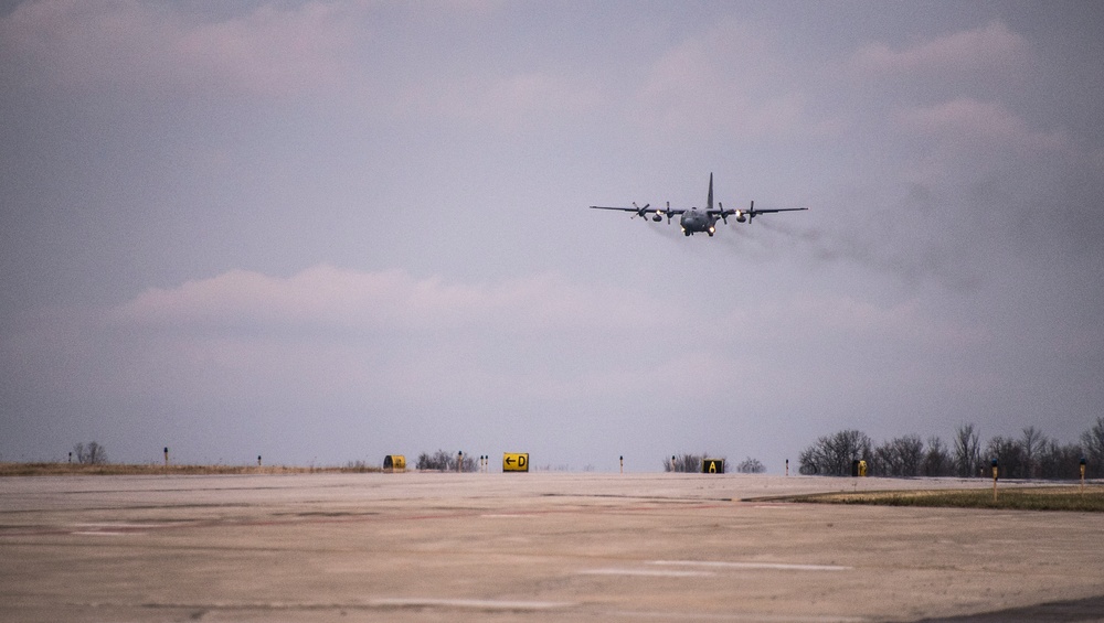 Col. James R. Camp takes final flight at 179th Airlift Wing