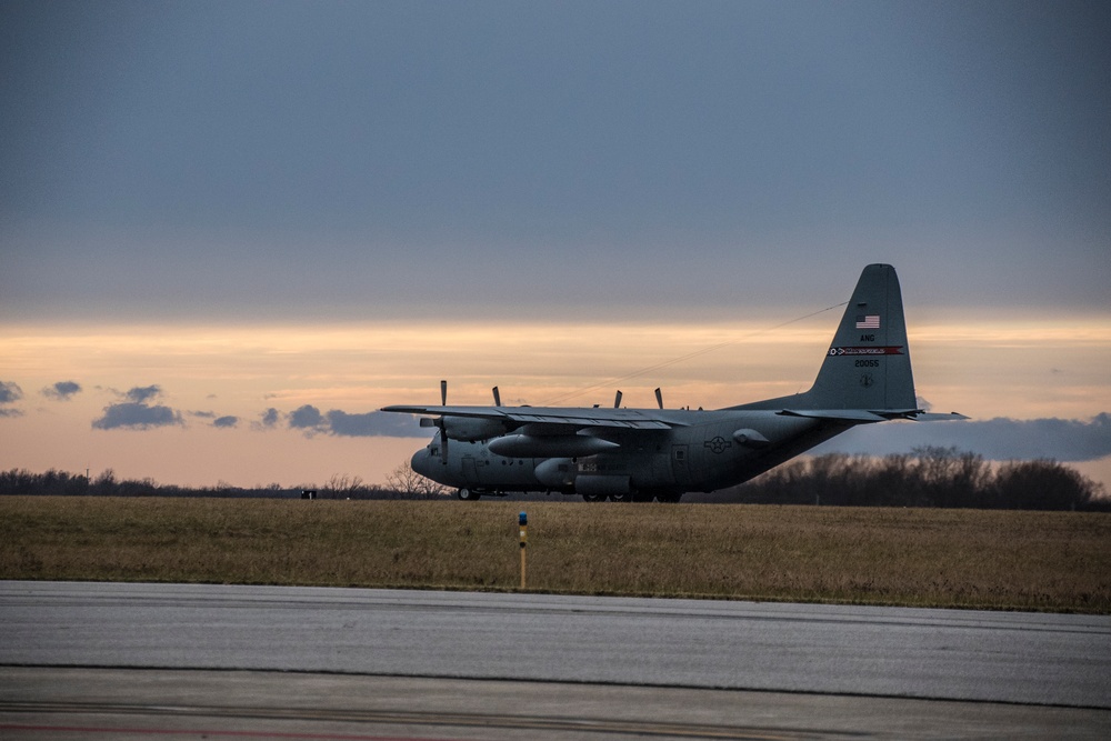 Col. James R. Camp takes final flight at 179th Airlift Wing