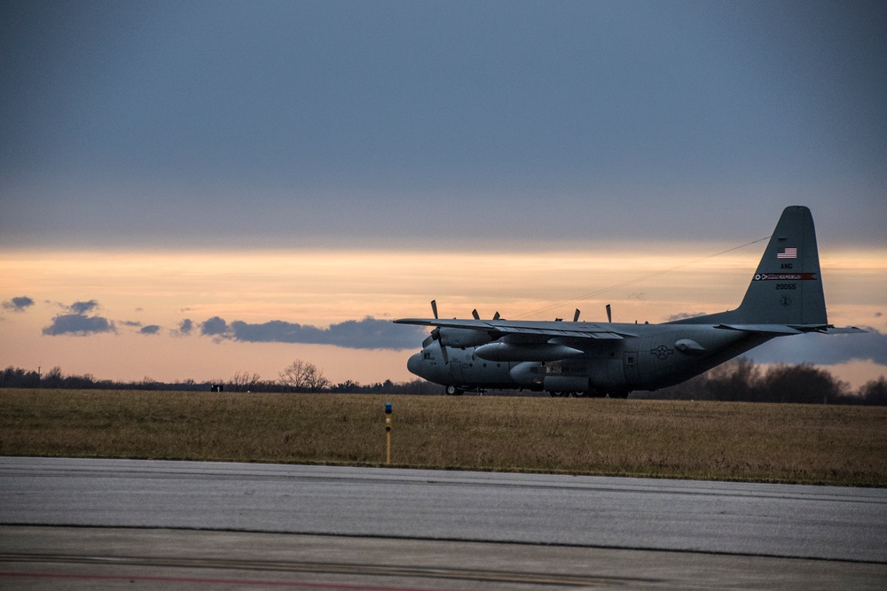 Col. James R. Camp takes final flight at 179th Airlift Wing