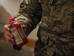 Inspecting, repairing, maintaining; C-130 fuel cell does it all