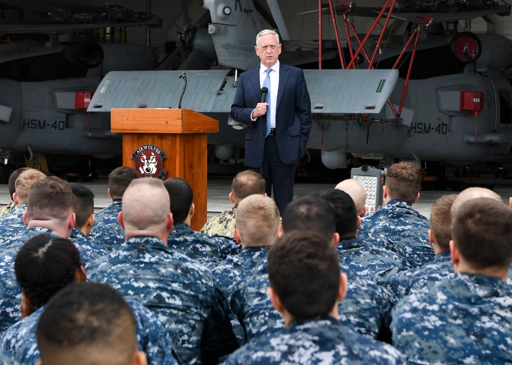 SECDEF visits Naval Station Mayport