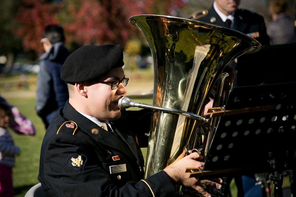 Los Gatos Community members, 63D RD soldiers remember, honor, teach