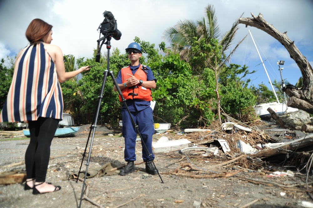 Hurricane Maria responder interviewed about boat recovery mission in Puerto Rico