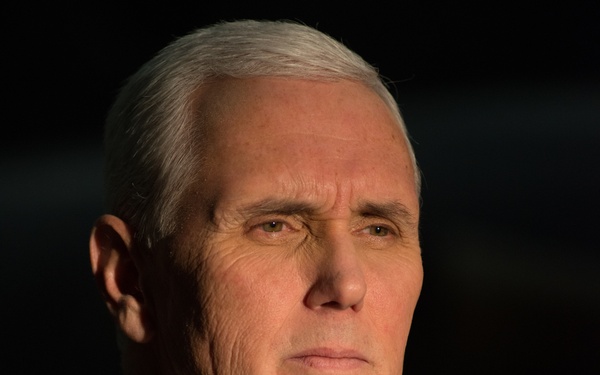 Vice President of the United States Mike Pence made a surprise visit to Bagram