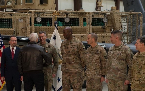 Vice President of the United States Mike Pence made a surprise visit to Bagram