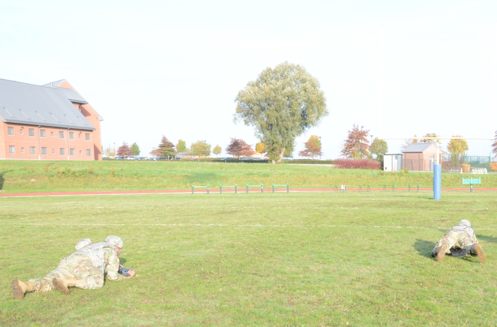 39th Sig Bn moving in team techniques training