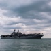 USS America arrives in Singapore