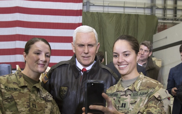 VP Pence visits Afghanistan