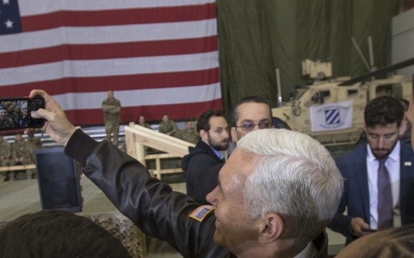 VP Pence visits Afghanistan