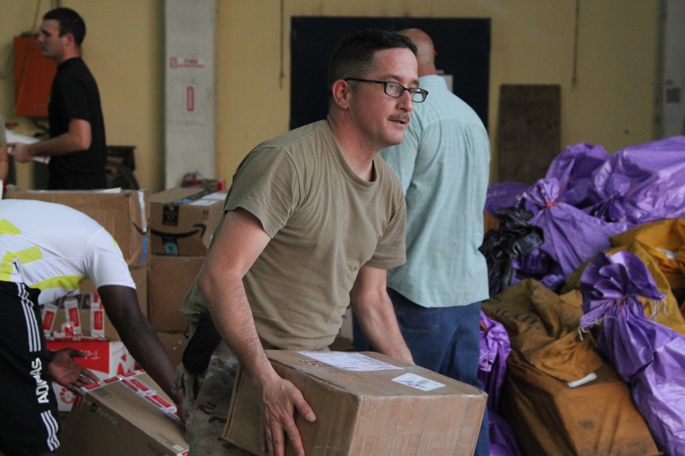 Holiday Mail Arrives for Warriors in Cameroon