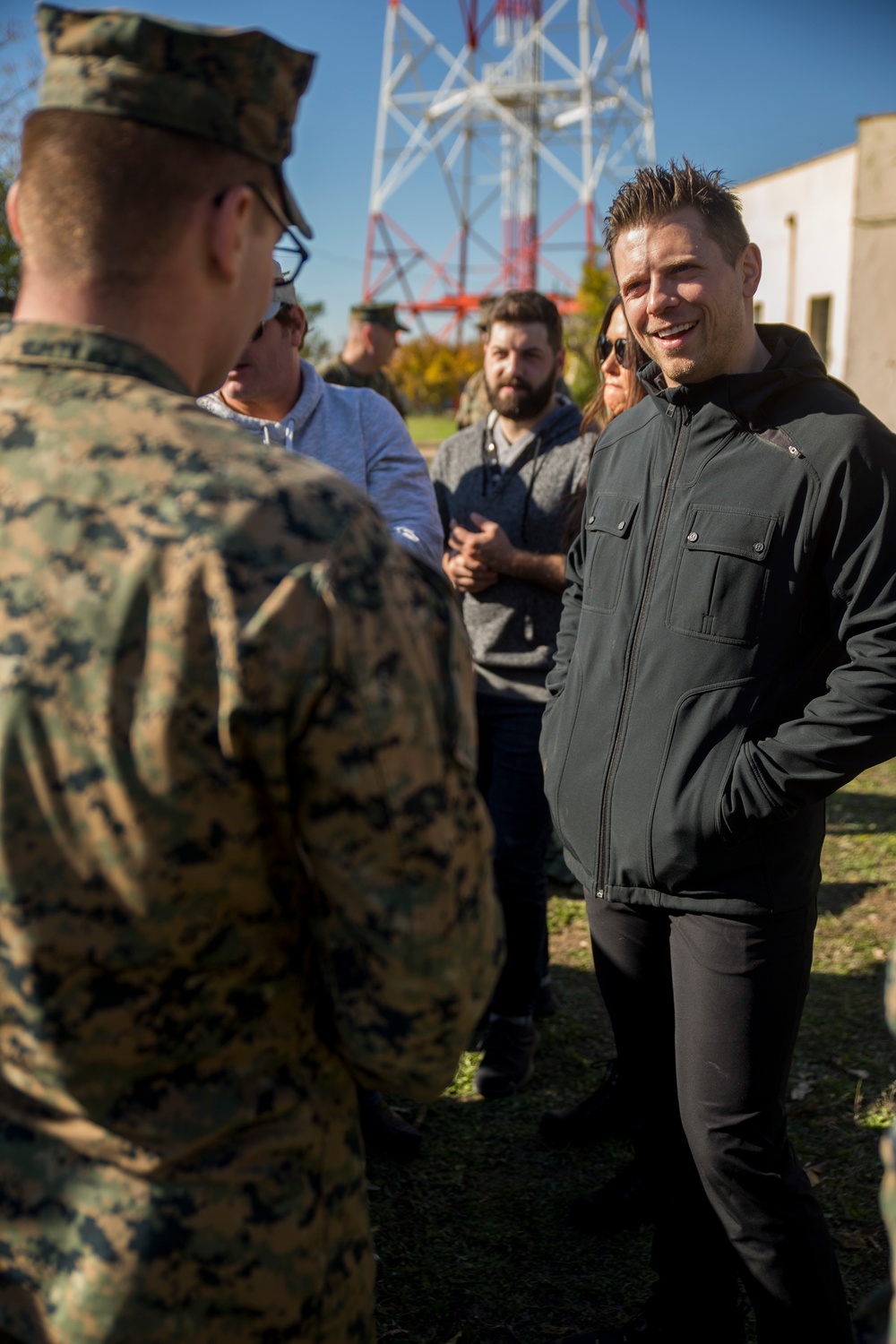 The USO brought a taste of home to service members  in Spain