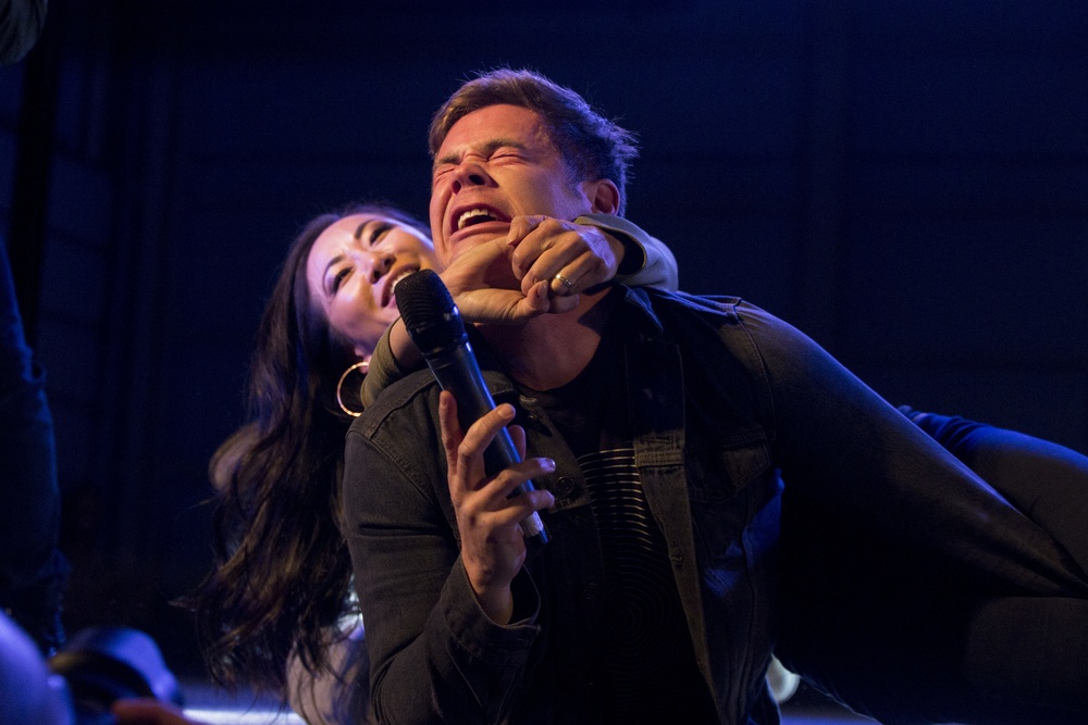 The USO brought a taste of home to service members  in Spain