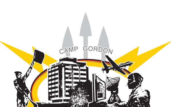 Fort Gordon 100 Year Anniversary logo