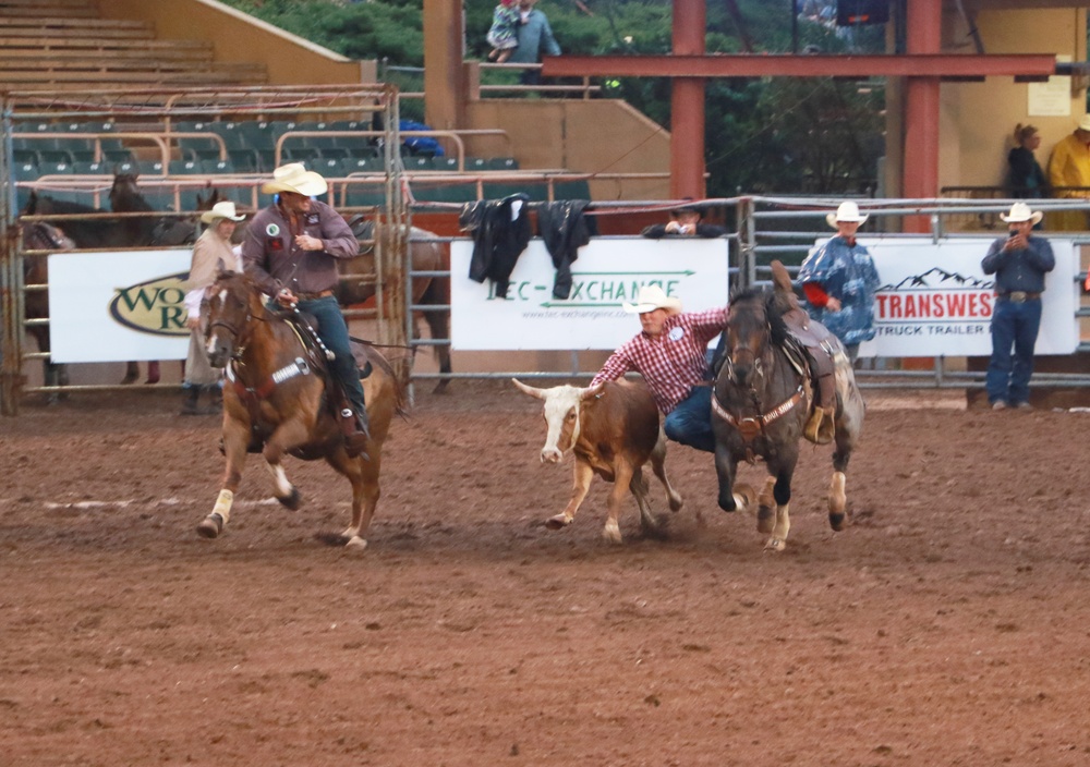 Rodeo honors Soldiers, recruits