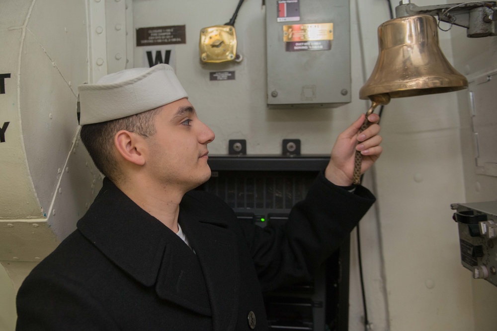 John C. Stennis Sailor Ring's Ship's Bell