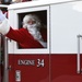 Santa spreads Christmas cheer