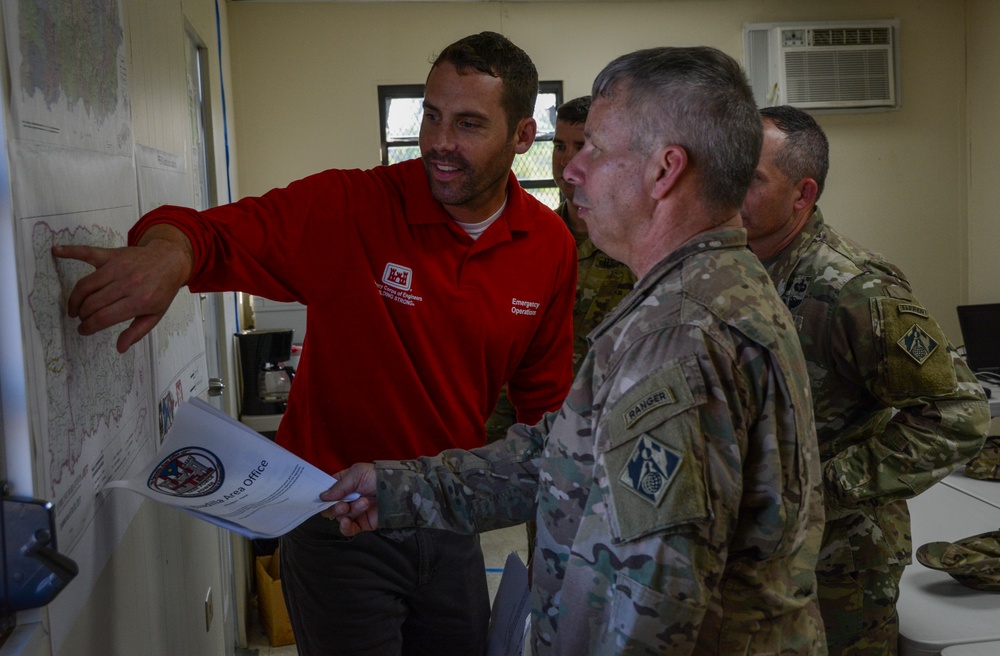 Lt. Gen. Semonite, USACE chief of engineers, visits Puerto Rico