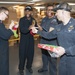 USS America Sailors share gifts