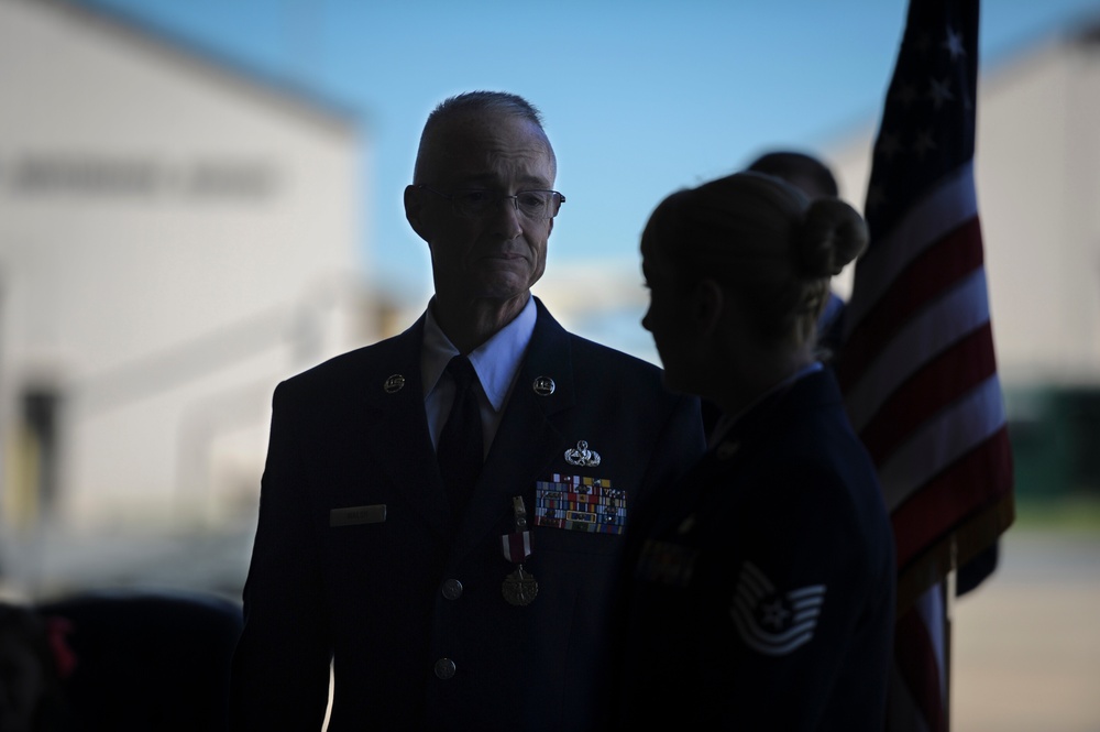 Chief Master Sgt. retires after more than two decades of service