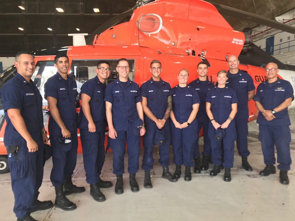 Air Station Borinquen clinic staff during Hurricane Maria response