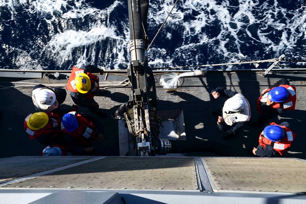 USS San Diego (LPD 22) Replenishment-at-Sea