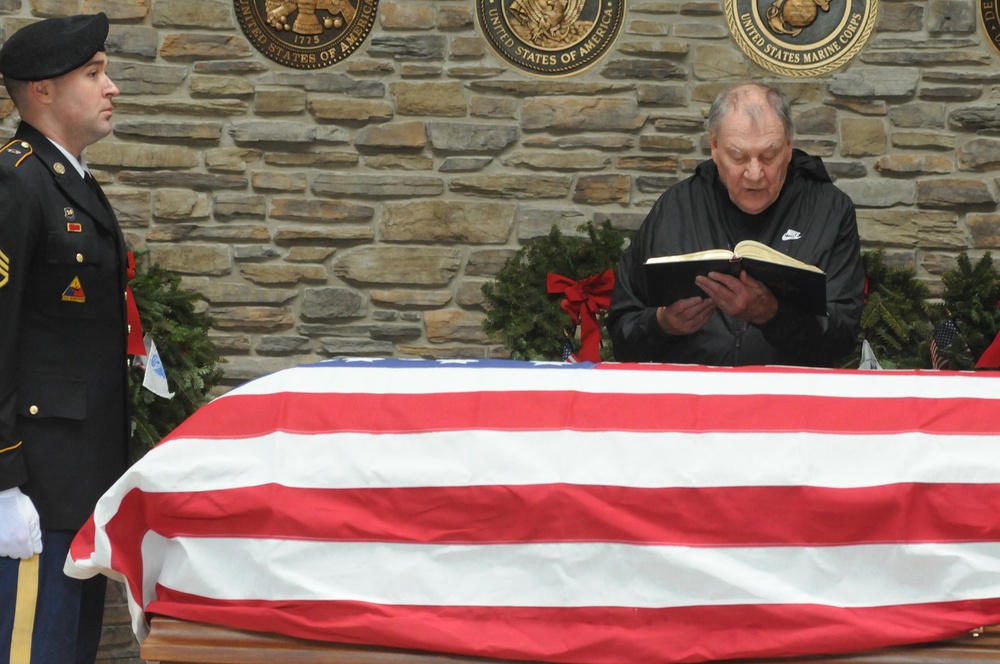 Brig. Gen. Jack Yeager was lay to rest Friday